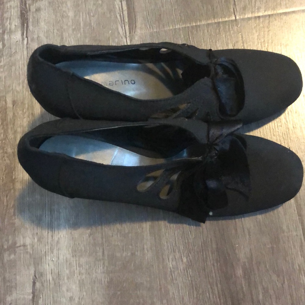 Black high heels
